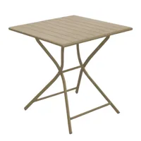 Inklapbare tuintafels GLOBE 70x70 Sand - thumbnail