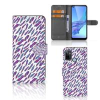 OPPO A53 | OPPO A53s | Telefoon Hoesje | Feathers Color - thumbnail