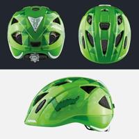 Olympic Sportswear Alpina sports kinderhelm ximo flash green dino 49-54 glans - thumbnail