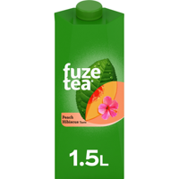 Fuze Tea Black Iced Tea Peach Hibiscus 1,5 L bij Jumbo - thumbnail