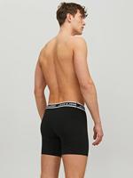 Jack & Jones Jacsolid Boxer Briefs 3 Pack Noos Boxershorts Black Black - Black - thumbnail