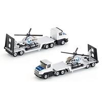 Siku 1610 Polizei Dieplader met Helikopter - thumbnail