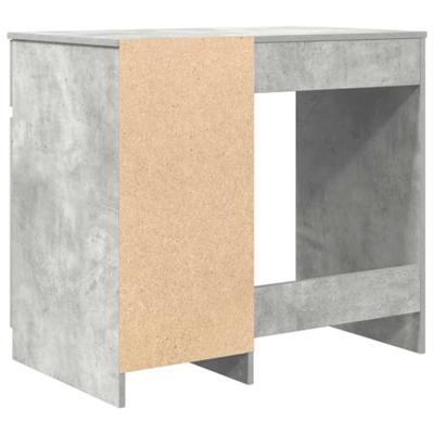 Bureau 86x49x76 cm spaanplaat betongrijs Bureau 86x49x76 cm spaanplaat betongrijs