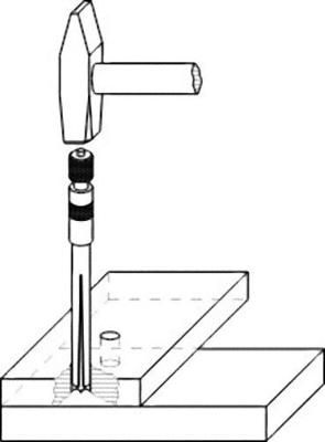 Rennsteig Werkzeuge 430 141 Centerpons 8-11 mm