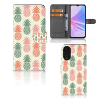 OPPO A78 5G | A58 5G | Book Cover | Ananas - thumbnail