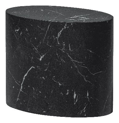 WOOOD Bijzettafel 'Quint' Marmerlook, 40 x 24cm