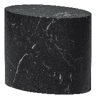 WOOOD Bijzettafel 'Quint' Marmerlook, 40 x 24cm - thumbnail