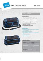 Gedore 116.04 | B&W installateurstas Work | Zwart - 2718618 - thumbnail