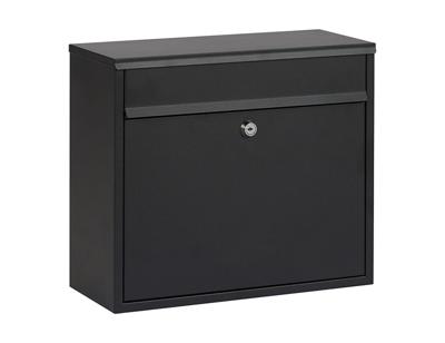 Brievenbus Calgary - mat zwart Brievenbus Calgary - mat zwart