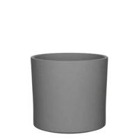 Mica Decorations bloempot Era rond 23x21,5cm grjis mat - thumbnail