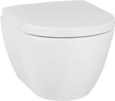 Saqu Poma compact hangtoilet Swirlflush mat wit