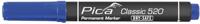 Pica 520/41 Permanent Marker | 1-4mm | Rond | Blauw | Blister - PI52041SB - thumbnail