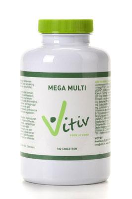 Vitiv Mega Multi Tabletten Vitiv Mega Multi Tabletten