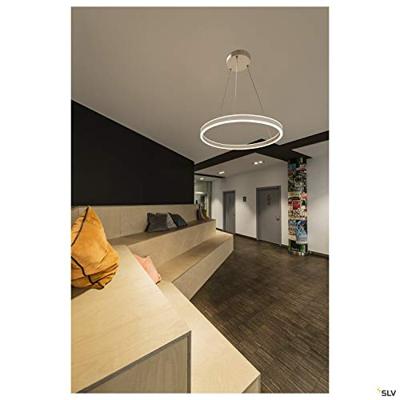 SLV ONE 60 1004762 LED-hanglamp LED vast ingebouwd 21 W Wit SLV ONE 60 1004762 LED-hanglamp LED vast ingebouwd 21 W Wit