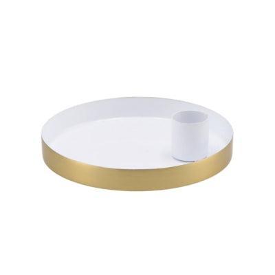 Daan Kromhout Kandelaar rond marrakech wit 12 cm | 8 stuks