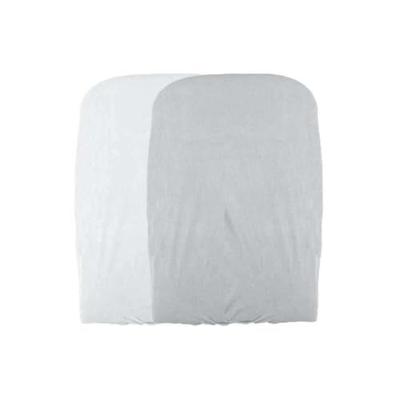 DOMIVA Set van 2 aankleedkussenhoezen - Wit / Parelmoer