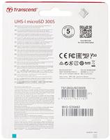 Transcend Premium 300S microSDXC-kaart 128 GB Class 10, UHS-I, UHS-Class 3, v30 Video Speed Class, A1 Application Performance Class - thumbnail