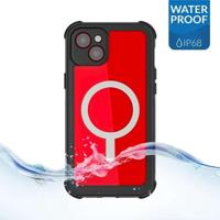 Ghostek Nautical Waterproof MagSafe Case + Belt Swivel Holster Apple iPhone 14 Plus Clear - thumbnail
