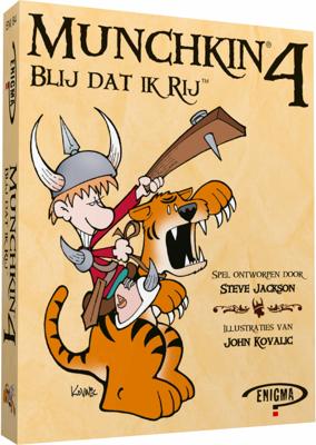 Steve Jackson Games Munchkin 4 - blij dat ik rij kaartspel