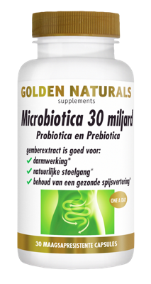 Golden Naturals Probiotica 30 miljard 30 Vegetarische capsules
