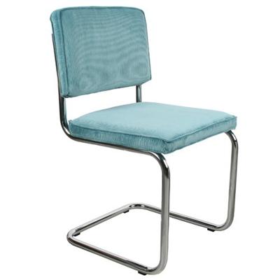 Zuiver Eetkamerstoel 'Ridge' Rib, kleur Blauw
