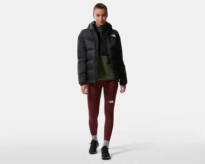 The North Face Diablo Down Dames Fleece TNF Black - TNF Black XS The North Face Diablo Down Dames Fleece TNF Black - TNF Black XS