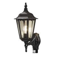 Wandlamp sensor Firenze Vicchio zwart buitenlamp Konstsmide 7236-750 staand - thumbnail
