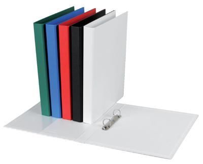 Ringband Quantore 2-rings D-mech A4 20 mm PP Wit Ringband Quantore 2-rings D-mech A4 20 mm PP Wit