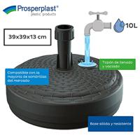 Parasolvoet Bruin Polyrattan Optiek Ø39cm - thumbnail