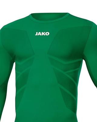 JAKO 6455 Longsleeve Comfort 2.0 - Sportgroen - XXL