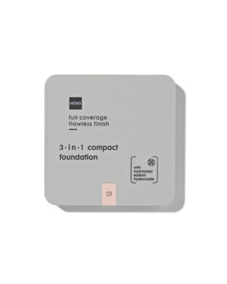 HEMA 3-in-1 full coverage foundation 01