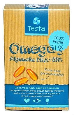 Testa Omega-3 Algenolie DHA & EPA Capsules Testa Omega-3 Algenolie DHA & EPA Capsules