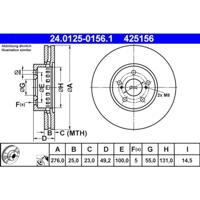 Remschijf 24012501561 - thumbnail