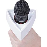 Rycote Single Triangular White Mic Flag - thumbnail