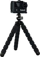 Rollei Selfie Mini - flexibel mini-statief incl. kogelkop en smartphone-adapter; robuust, stabiel, wikkelbaar, buigbaar, met anti-slip rubberen voetjes - zwart - thumbnail