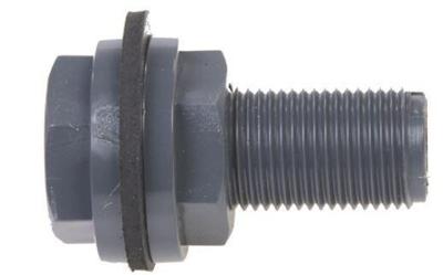 Europond PVC Tankdoorvoer 16x16mm - Waterdicht en Duurzaam voor Vijveraansluitingen