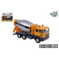 Kids Globe Pull back cementwagen met licht & geluid - thumbnail