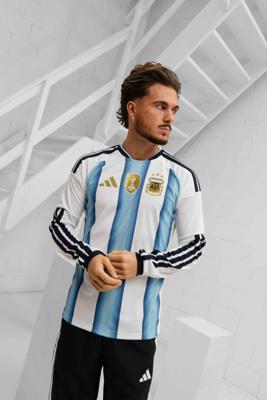 adidas Argentinië Thuisshirt Lange Mouwen 2026-2028