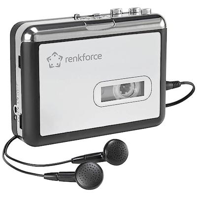 Renkforce RF-CP-170 Cassettedigitaliseerder Incl. hoofdtelefoon Renkforce RF-CP-170 Cassettedigitaliseerder Incl. hoofdtelefoon