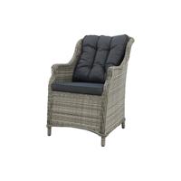 VDG King dining tuinstoel - Paloma grijs - thumbnail