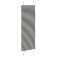 VidaXL Plissé rolgordijn 50x100 cm stofbreedte 49,4 cm antraciet - thumbnail