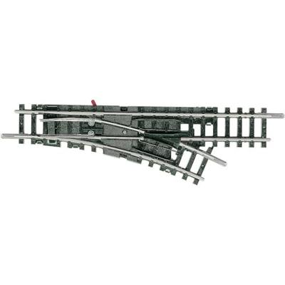 N Minitrix rails T14953 Wissel, Rechts 194.6 mm 24 ° 194.6 mm 1 stuk(s)