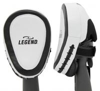 Legend Sports stootkussen Focus Pads leer unisex wit/zwart - thumbnail