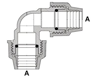 Cornat Pe-Knie Vv 25X25Mm - T610325 Cornat Pe-Knie Vv 25X25Mm - T610325