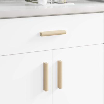 Rechthoekige Handgreep 2 pcs Natuurlijke Houtkleur Rechthoekige Handgreep 2 pcs Natuurlijke Houtkleur