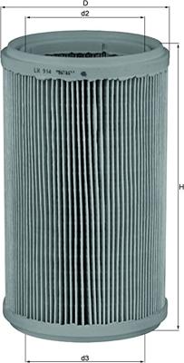 Luchtfilter LX914