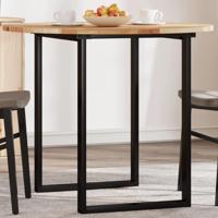 Tafelblad rond 90x2 cm massief acaciahout - thumbnail