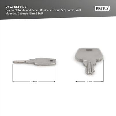 ASSMANN Electronic DN-19 KEY-9473 rack-toebehoren