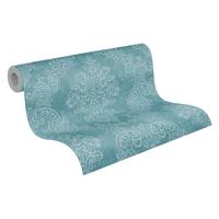 AS Creation Pure Elegance - Blauw - Barock - 397654 - thumbnail