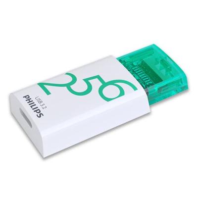 Philips USB 3.2 256GB Click Series Gen 1 USB-C USB flash drive USB Type-A 3.2 Gen 1 (3.1 Gen 1) Wit